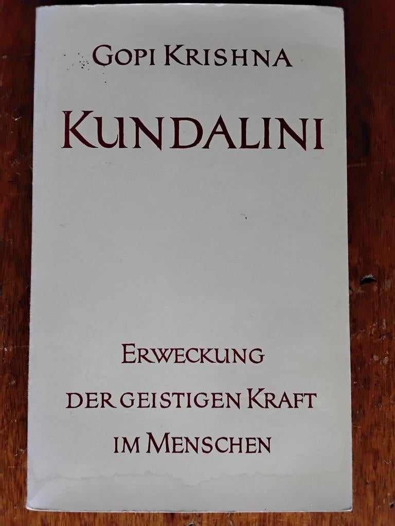KUNDALINI DOOR GOPI KRISHNA, Ophalen of Verzenden, Gelezen, Achtergrond en Informatie