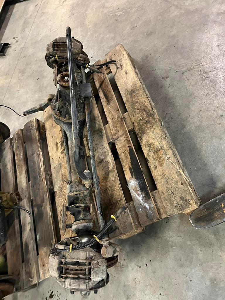Land Rover defender 110 vooras, Ophalen, Gebruikt, Land Rover