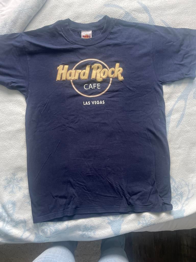 Hard Rock Cafe Las Vegas Shirt - Maat M, Ophalen of Verzenden, Gedragen, Maat 48/50 (M), Zwart