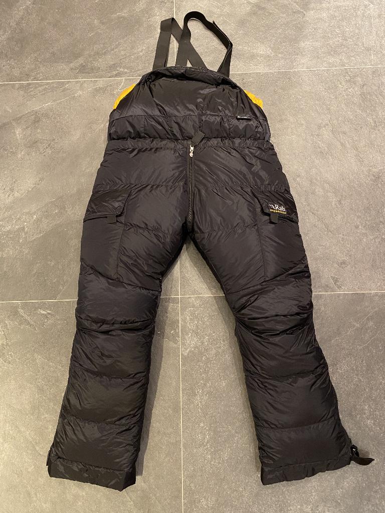 RAB Expedition Salopette (donsbroek) Maat XL, Ophalen of Verzenden, Zo goed als nieuw, Kleding
