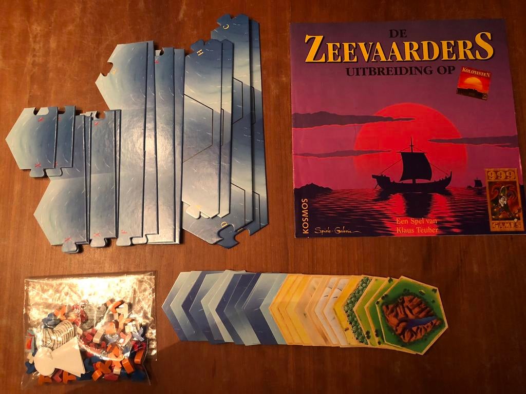 Uitbreiding Zeevaarders - Kolonisten van Catan hout, Hobby en Vrije tijd, Gezelschapsspellen | Bordspellen, Ophalen of Verzenden