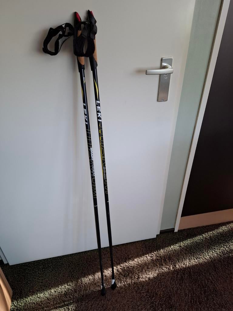Leki Nordic Walking stokken Smart Titanium., Ophalen, Gebruikt