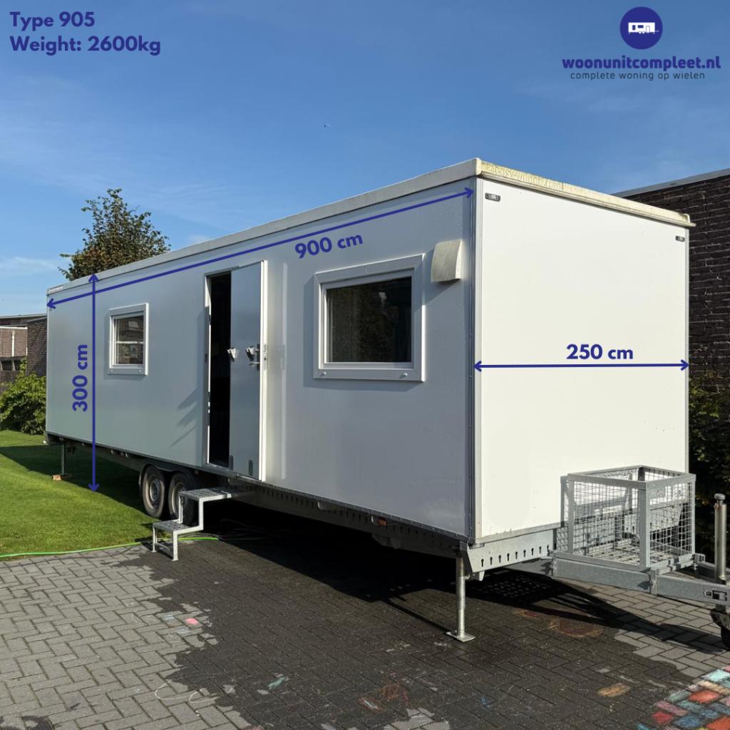 Mobiele woonunit 905 HUREN, Ophalen of Verzenden