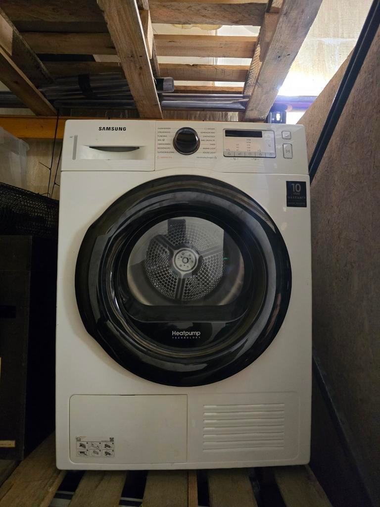 Samsung droger (GOED LEZEN HEEFT DEFECT!!), Witgoed en Apparatuur, Ophalen, 1200 tot 1600 toeren, 85 tot 90 cm