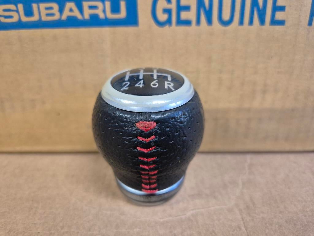 subaru impreza GD 01-07 6bak STI pookknop rode stiksels, Ophalen of Verzenden, Gebruikt, Subaru