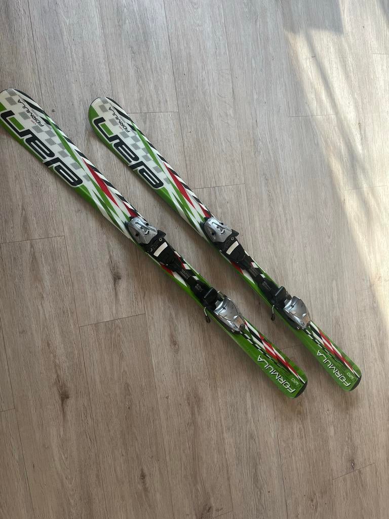 Kinderskis Elan formula 120 gewaxt!, Gebruikt, 100 tot 140 cm, Ski's, Ophalen