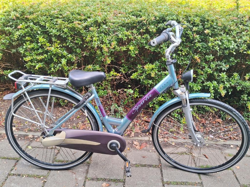 28 inch sparta 47 cm frame 185,-, Fietsen en Brommers, Versnellingen, Batavus, Zo goed als nieuw, 56 cm of meer