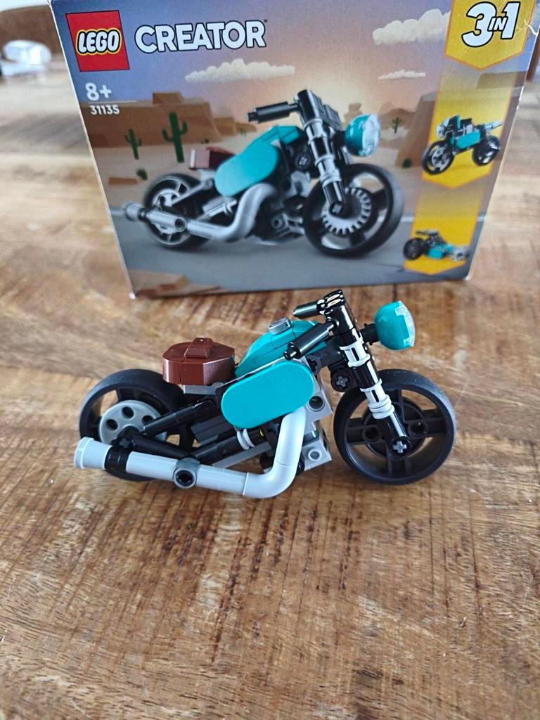 LEGO Creator 31135 3-in-1 Motorfiets, Ophalen of Verzenden, Zo goed als nieuw, Complete set, Lego