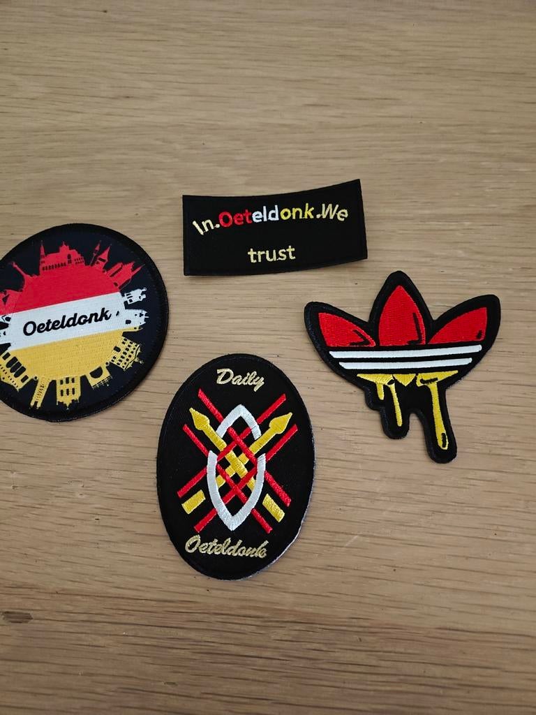 Oeteldonk Emblemen - Zelfgemaakt, Ophalen of Verzenden, Nieuw, Carnaval, Accessoires