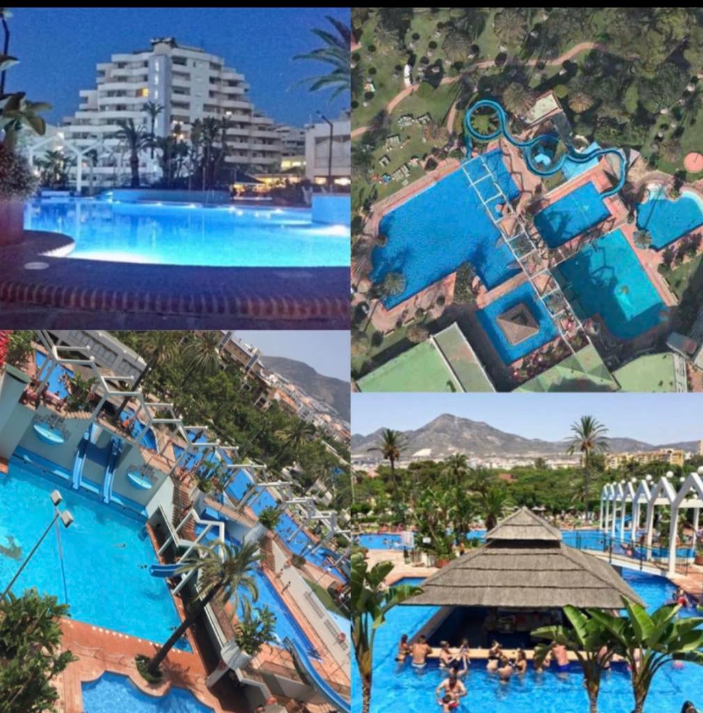 Benal Beach  aan zee 5 zwembaden Spanje, Wasmachine, Appartement, Costa del Sol, 1 slaapkamer