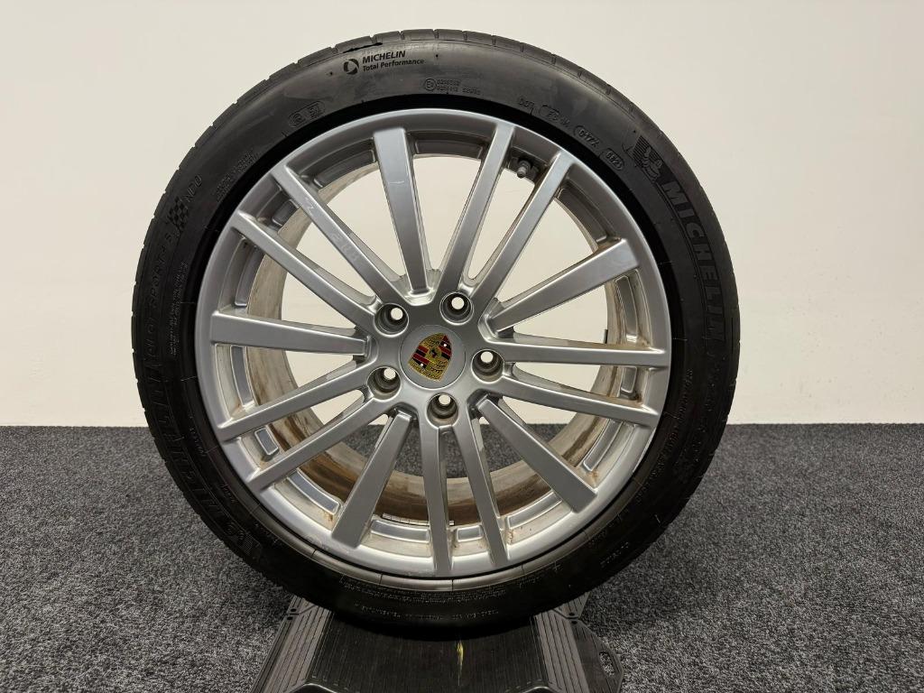 Originele Porsche Panamera breedset 315/35ZR20 TPMS 5mm, Ophalen, Gebruikt, Banden en Velgen, Personenwagen