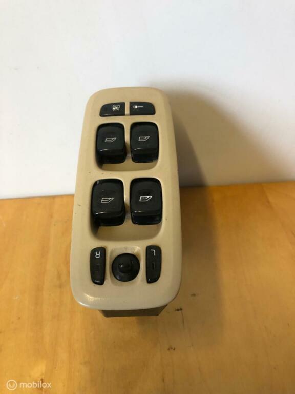Raamschakelaar linksvoor beige Volvo S60 I 30658146, Ophalen of Verzenden, Gebruikt