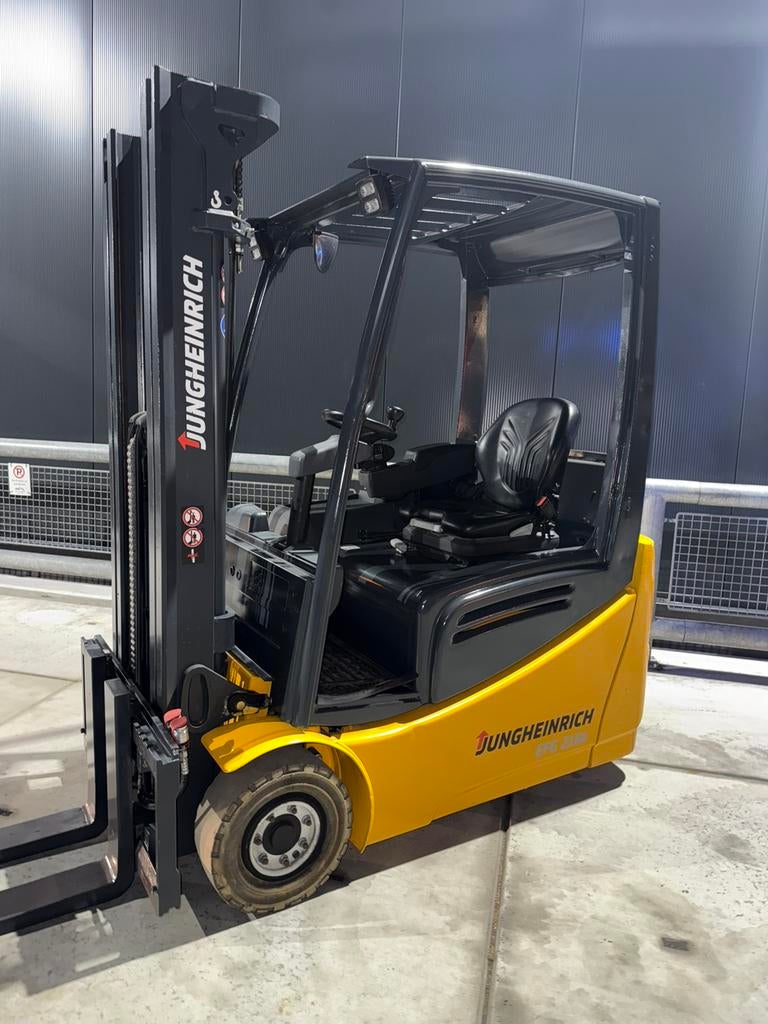 JUNGHEINRICH EFG216K 1600KG TRIPLEX 4.6M BJ 2015 3500UUR, Ophalen, Linde Toyota Hyster Komatsu Nissan jungheinrich Still Crown