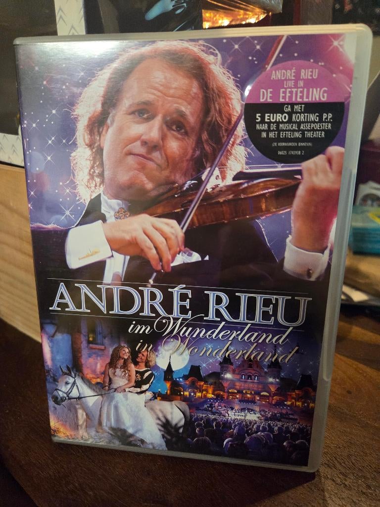 Nieuw, dvd André Rieu in Wonderland, Alle leeftijden, Ophalen of Verzenden, Nieuw in verpakking, Muziek en Concerten