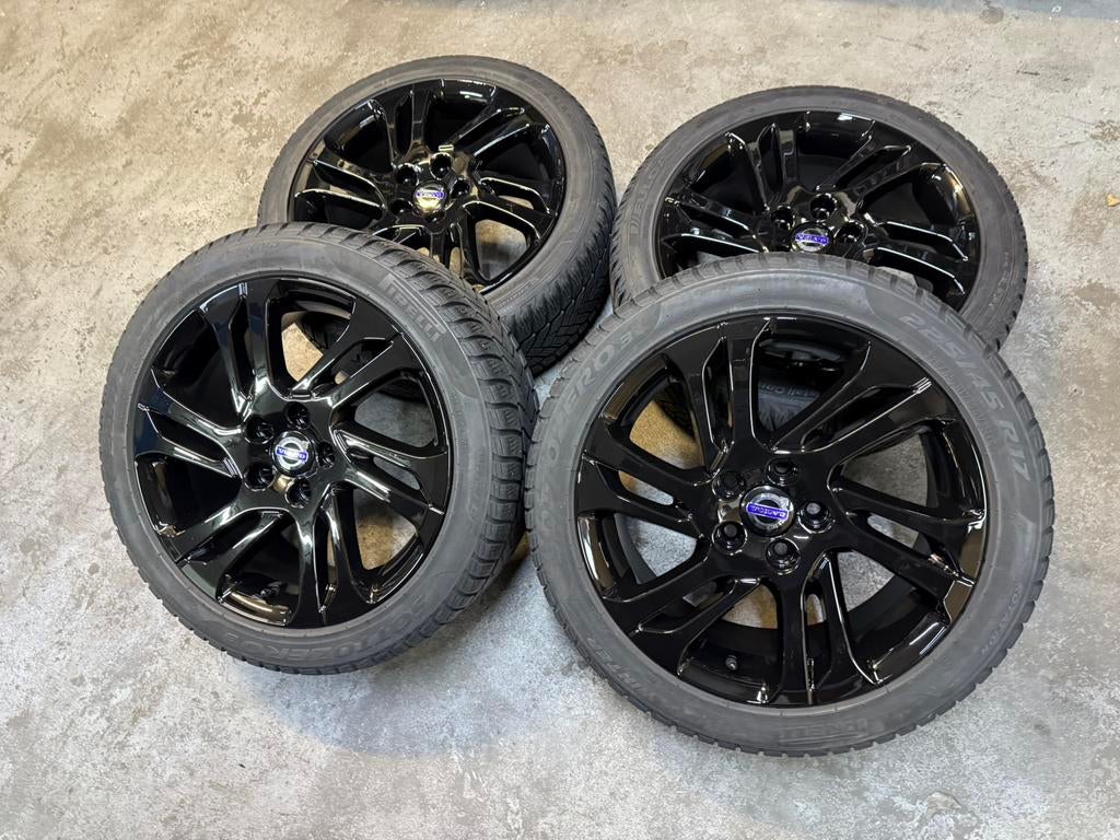 ✅ 17 inch Volvo Valder Velgen 5x108 C30 V40 V50 S60 V70 R, Auto-onderdelen, Banden en Velgen, Ophalen, Gebruikt, Banden en Velgen