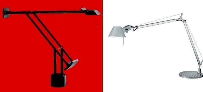Reparatie van o.a. Tizio, Tolomeo, Daphine, Costanza, enz., Ophalen, Minder dan 50 cm