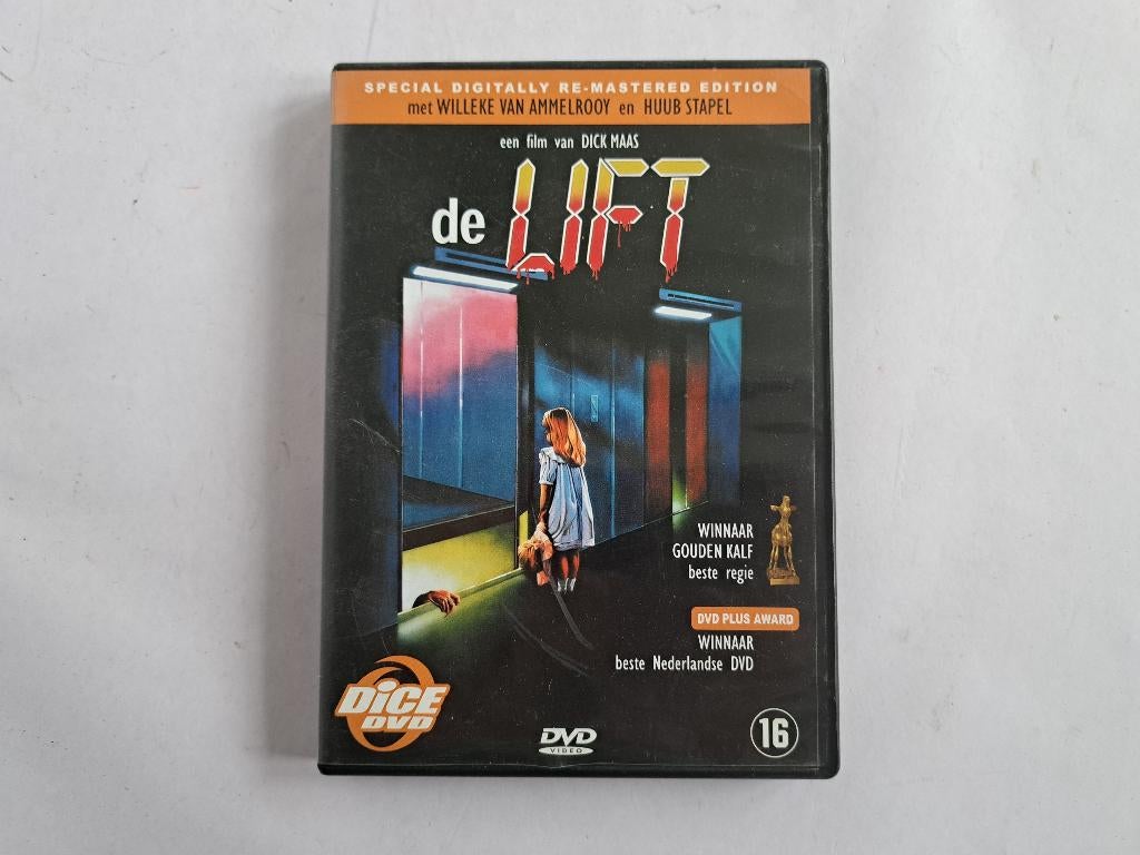 DVD horror - De lift - Speciale digitale re-masterde editie, Cd's en Dvd's, Vanaf 16 jaar, Verzenden, Zo goed als nieuw, Overige genres