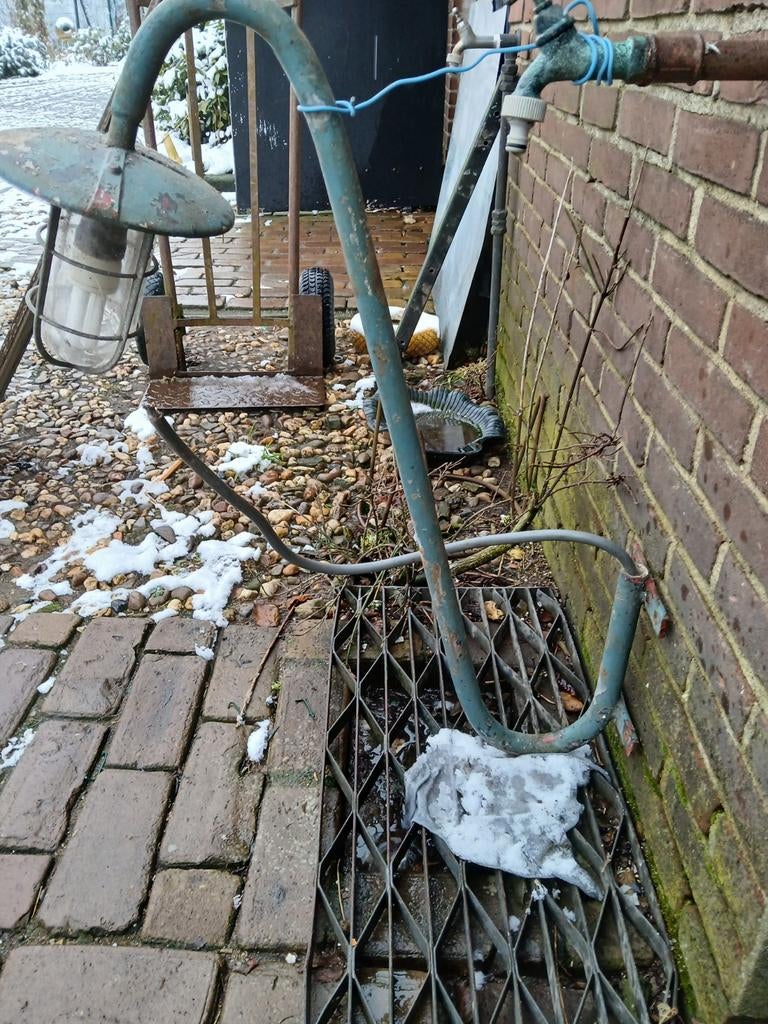 boerderij lamp, Ophalen