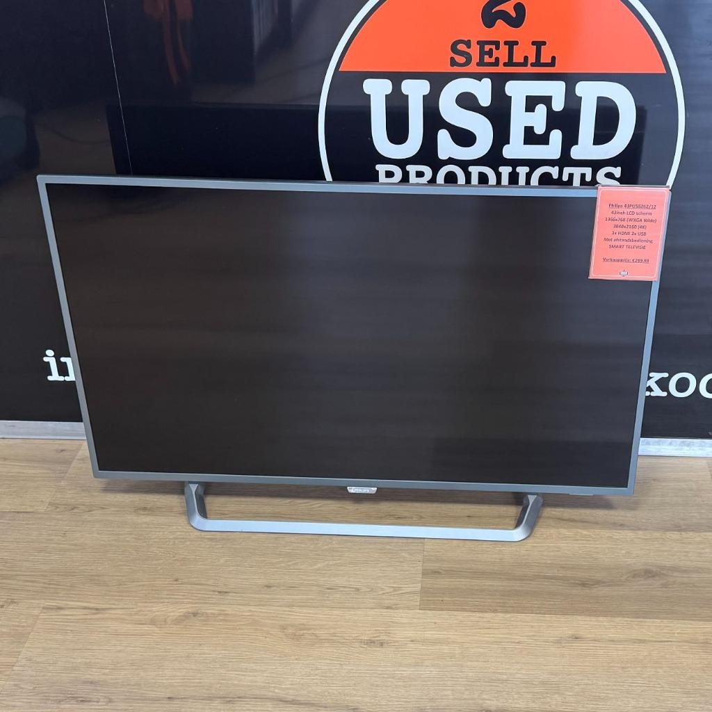 Philips 43PUS6262/12 Smart Televisie/TV | Met ab |, Audio, Tv en Foto, Televisies, Zo goed als nieuw, 100 cm of meer, Philips