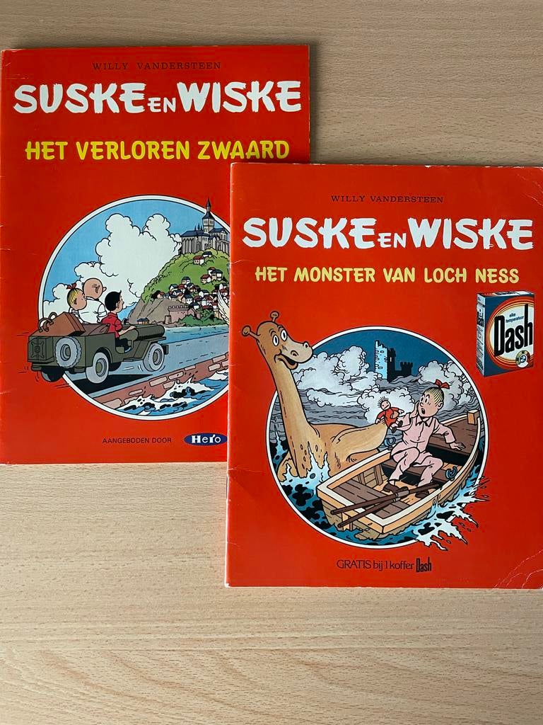 Suske en Wiske Dash Hero reclame uitgave, Boeken, Meerdere stripboeken, Ophalen of Verzenden, Gelezen