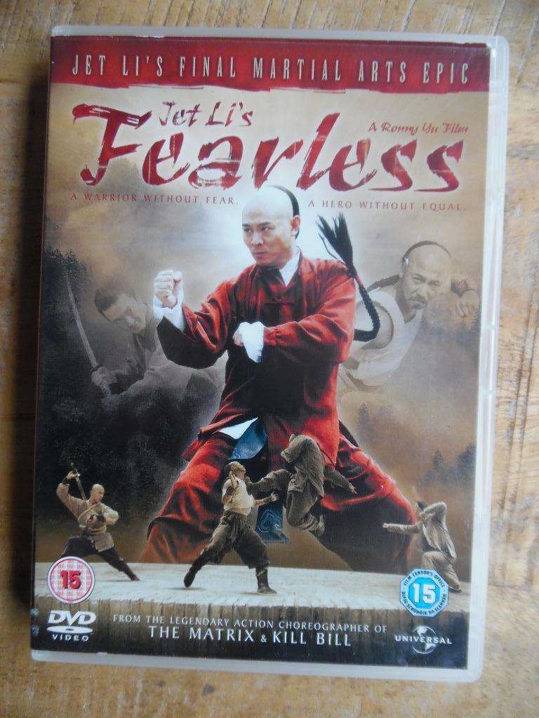 AVONTUUR SPEKTAKEL KUNG FU MARTIAL ART - FEARLESS - JET LI, Ophalen of Verzenden, Gebruikt, Overige gebieden