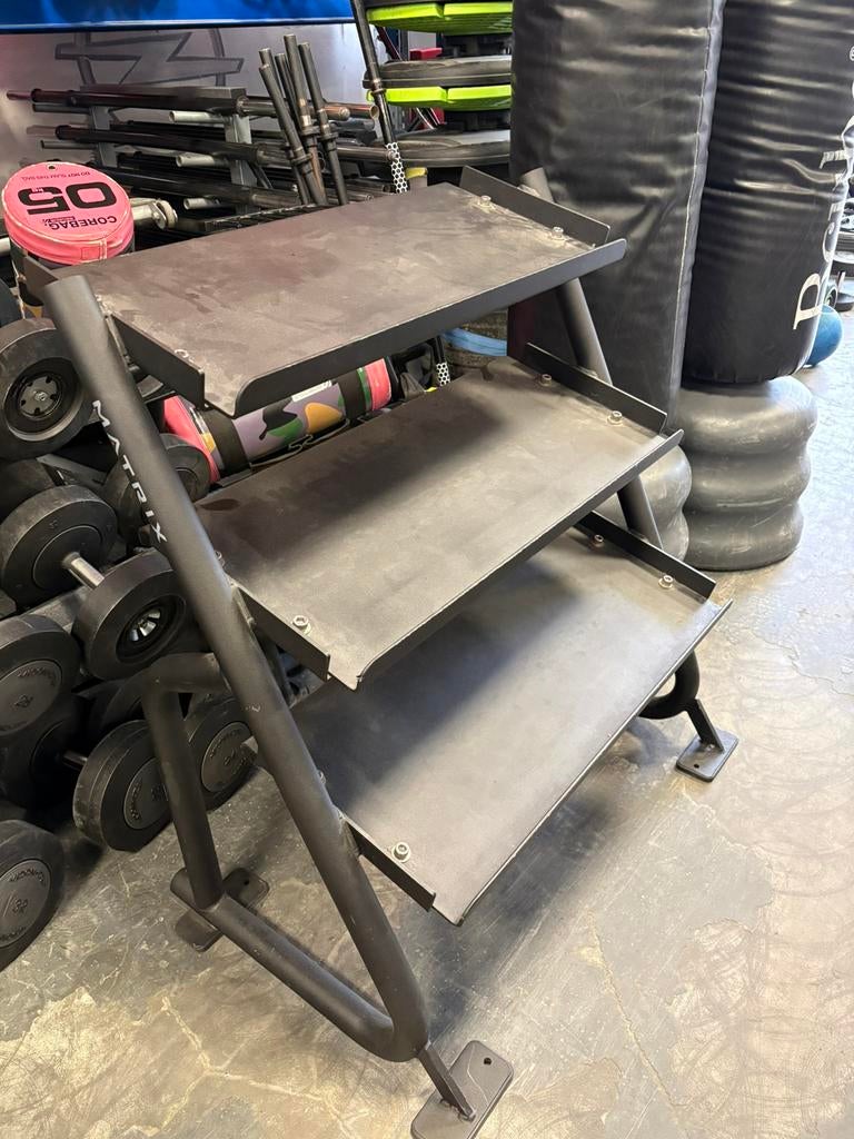 Matrix hexa dumbbell rek dumbbells, Ophalen, Dumbbell, Gebruikt, Matrix