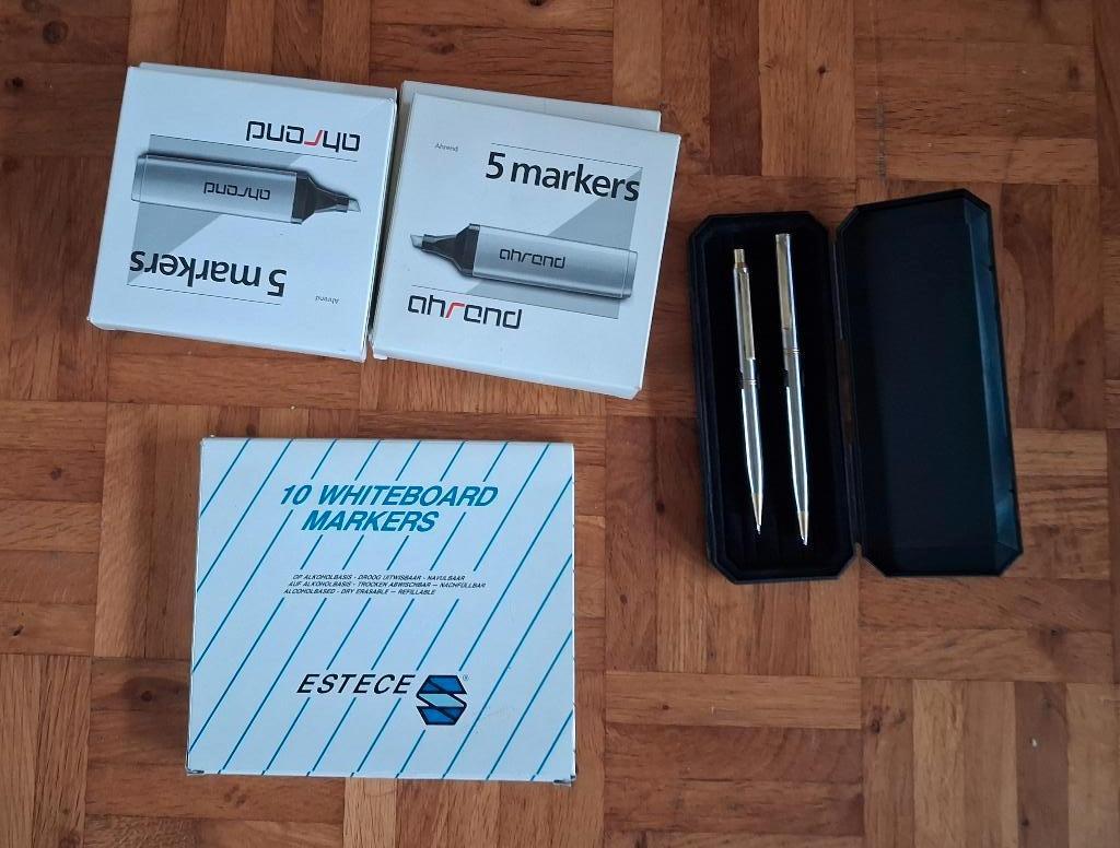 Kantoor 20 Markers, Ophalen of Verzenden, Zo goed als nieuw