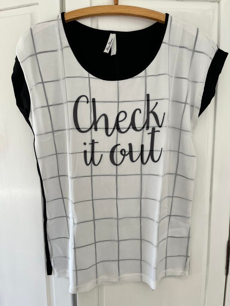 Leuk Shirt - Maat M, Ophalen of Verzenden, Zo goed als nieuw, Maat 38/40 (M), Korte mouw