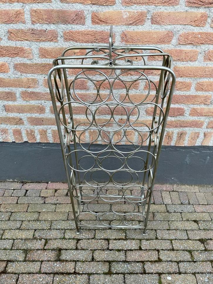 Riverdale Wijnrek - Stijlvol en Praktisch, Huis en Inrichting, Woonaccessoires | Wijnrekken, Ophalen, Zo goed als nieuw, Metaal