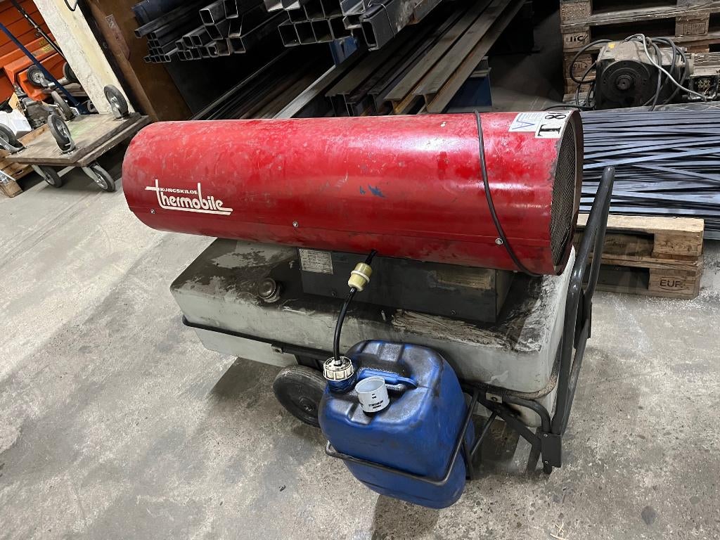 Dikke Kongskilde kanon kachel T80, Doe-het-zelf en Verbouw, Ophalen, 30 tot 80 cm, Gebruikt, Kachel