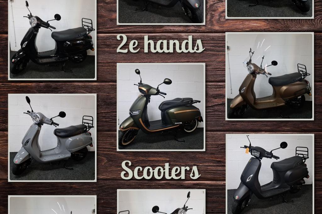 Op zoek naar een 2e hands scooter of een nieuwe scooter?, Ophalen, Benzine