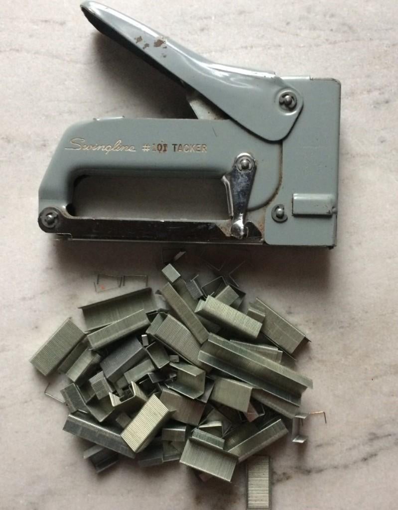 Nietmachine Swingline 101 Tacker heavyduty + staples, Ophalen of Verzenden, Zo goed als nieuw