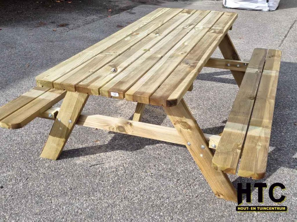picknicktafel robuust voor slechts € 125,-, Ophalen, Nieuw, Inklapbaar, Rechthoekig