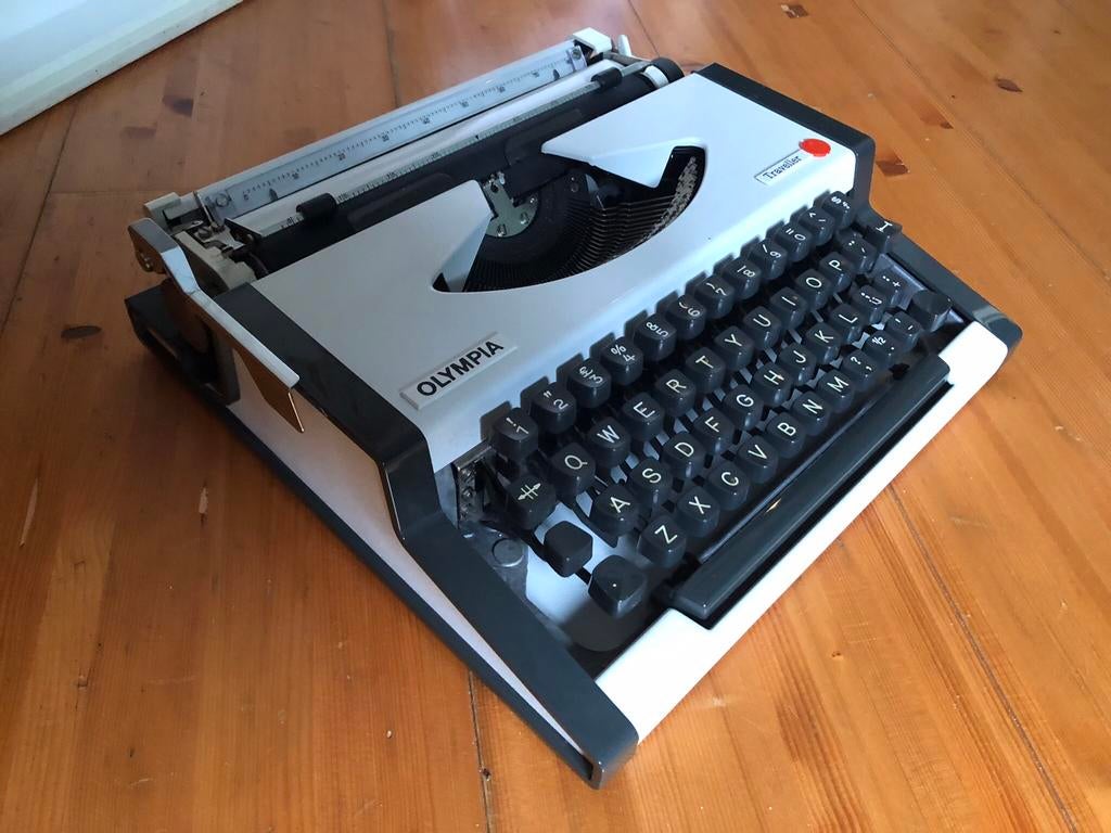 Olympia Traveller typemachine jaren 70, Diversen, Typemachines, Ophalen, Gebruikt