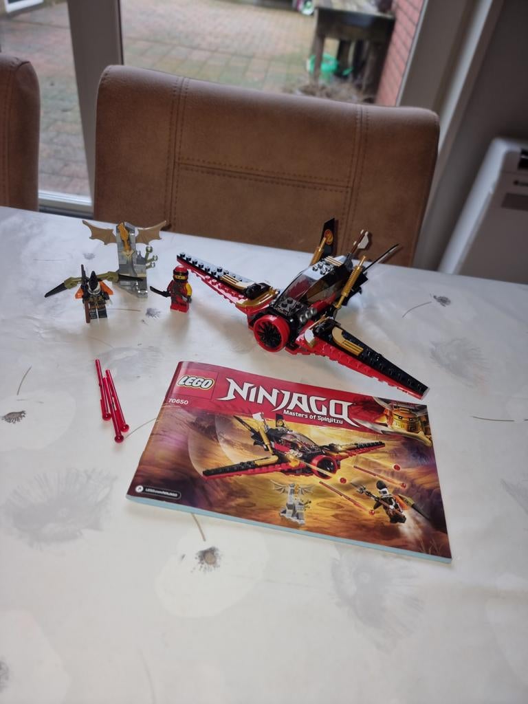 LEGO Ninjago 70650 - Compleet met Boekje, Ophalen of Verzenden, Zo goed als nieuw, Complete set, Lego