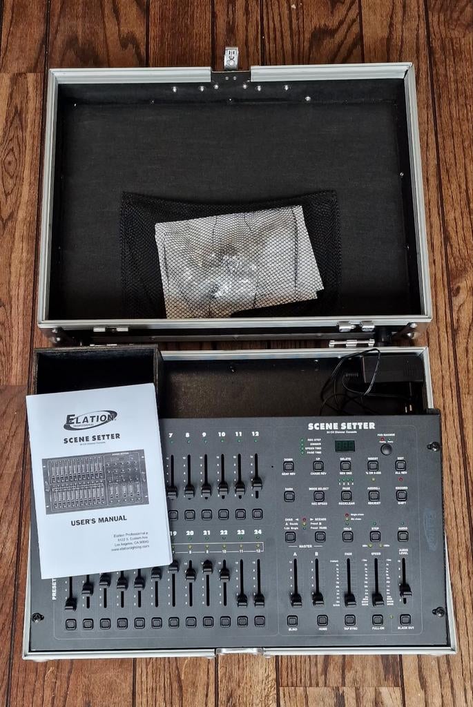 Elation Scene Setter 24 DMX Lichtcontroller, Muziek en Instrumenten, Ophalen of Verzenden, Zo goed als nieuw, Licht