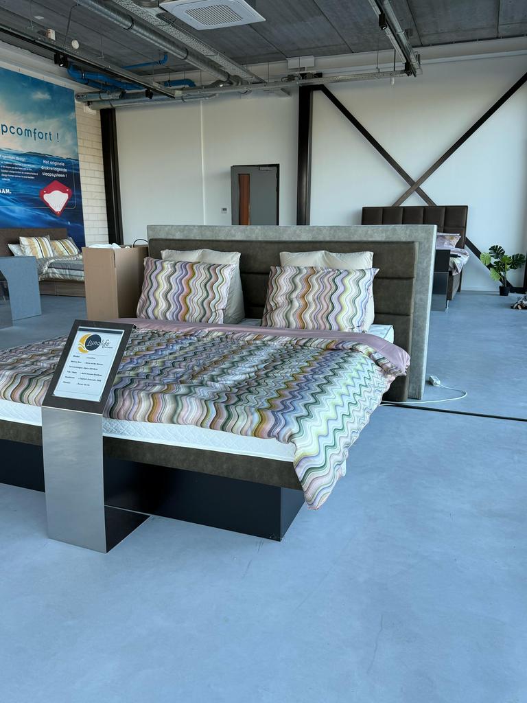 Waterbed 180-210 compleet 3395,00, Duo-systeem, 210 cm, Tweepersoons, Ophalen of Verzenden