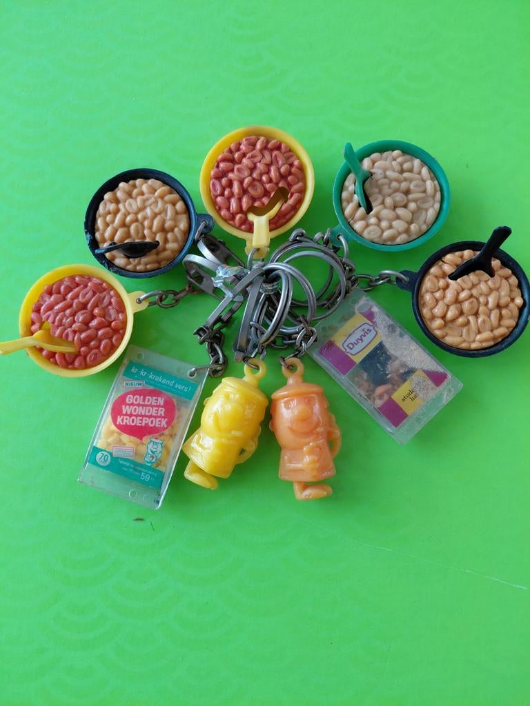 Duyvis en golden wonder sleutelhangers, Verzamelen, Sleutelhangers, Ophalen of Verzenden