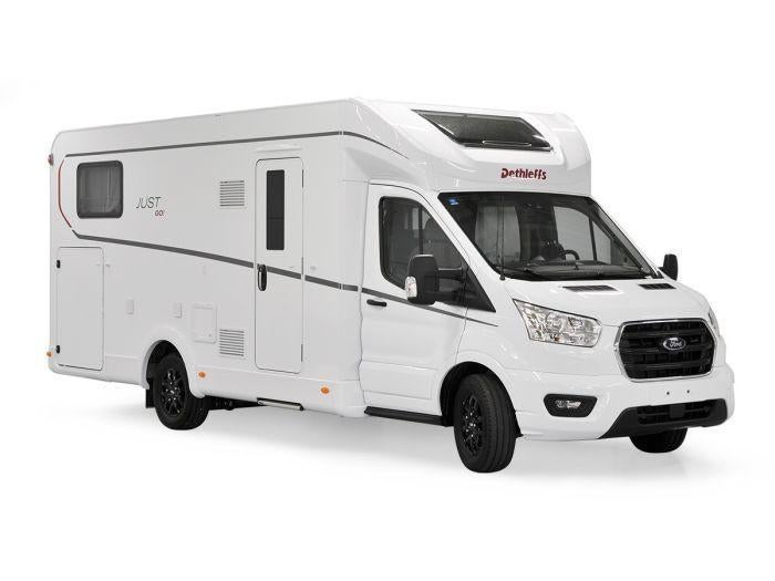 Dethleffs Just Go T7055 EB 2023 camper, Caravans en Kamperen, Campers, Bedrijf, tot en met 4, Half-integraal, Dethleffs, Ford