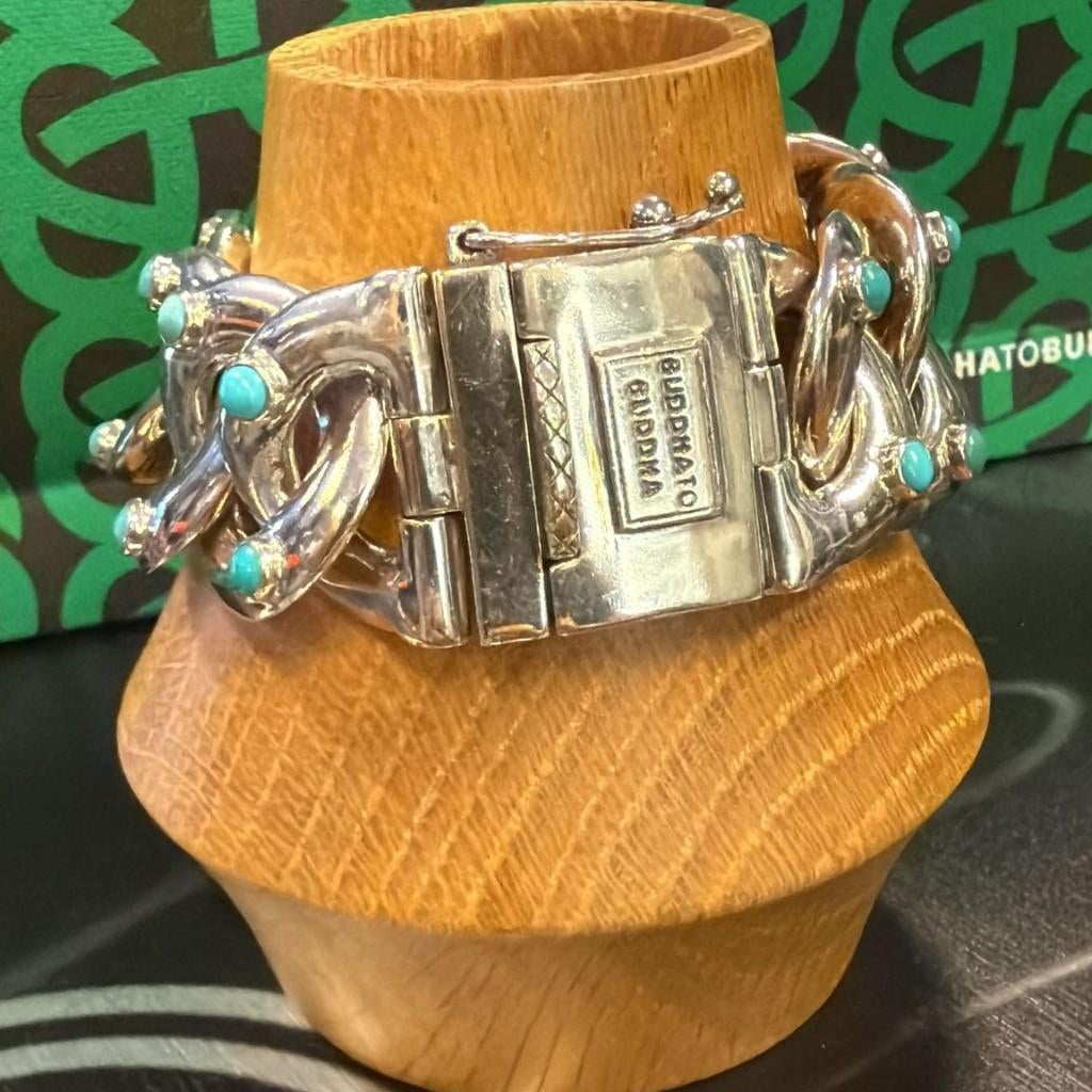 BUDDHA TO BUDDHA ARMBAND TYPE 113T E CHRIS CROWN TU € 299,95, Sieraden, Tassen en Uiterlijk, Armbanden, Ophalen of Verzenden, Zo goed als nieuw