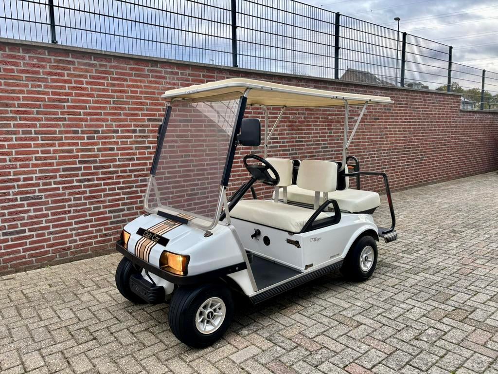 Prachtige 4P Clubcar Villager met KENTEKEN, Ophalen of Verzenden, Zo goed als nieuw, Golfkar