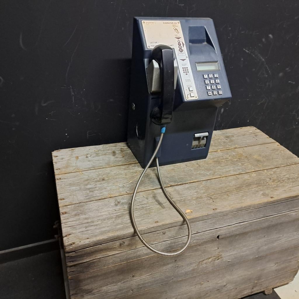 Coinvox 22 telefoon toestel Ptt Telecom, Verzamelen, Automaten | Overige, Ophalen, Gebruikt