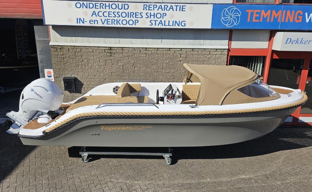 Topcraft 627, 115pk, audio, afgeladen met opties!, Nieuw, Ophalen, Afdekzeil, Admiral