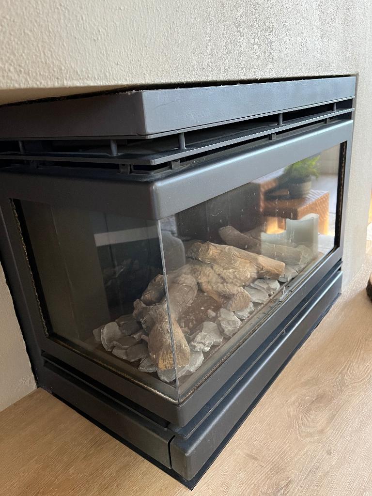 inbouw gashaard, Huis en Inrichting, Ophalen, Gebruikt, Inbouwhaard, Gashaard