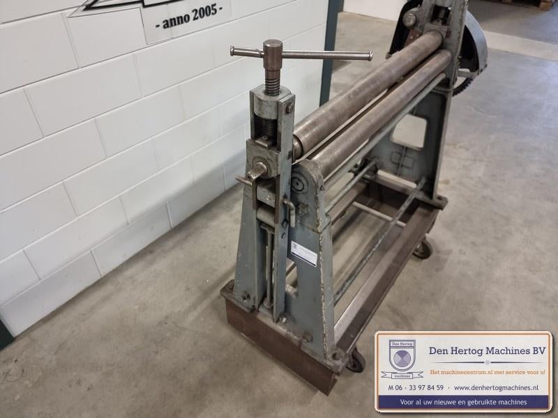 JORG handwals 1000x2,5mm conischwalsen plaatwals rollenwals, Doe-het-zelf en Verbouw, Gereedschap | Overige machines, Ophalen