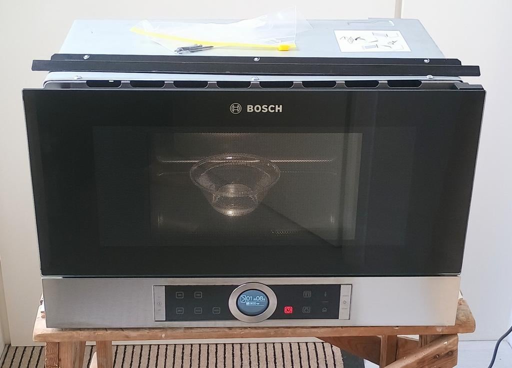 Bosch inbouw magnetron E-nr: BFL634GS1/03 SS-42AS Bj 12-2016, Witgoed en Apparatuur, Gebruikt, Verzenden, ., Magnetron