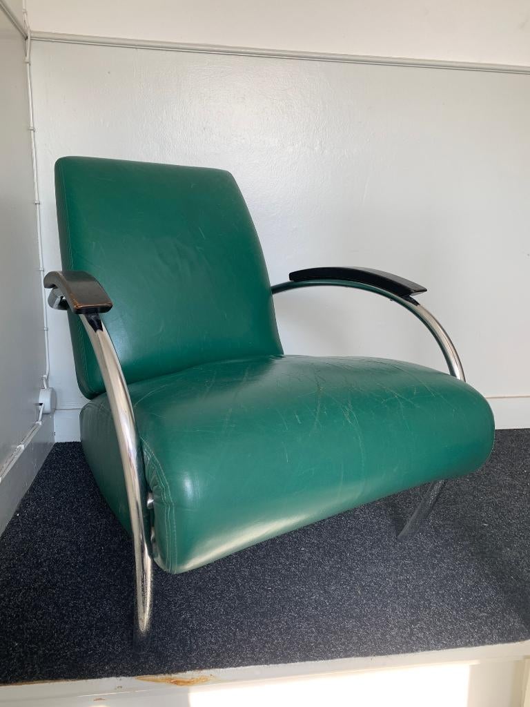 2 x Gelderland Fauteuil 5470 uit 1991, Huis en Inrichting, Fauteuils, Gebruikt, 75 tot 100 cm, 50 tot 75 cm, Ophalen