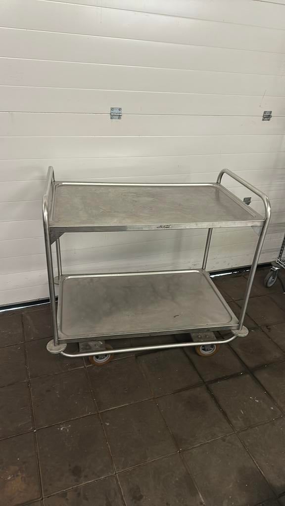 Rvs serveerwagen, Ophalen, Transportkar, 100 liter of meer, ...