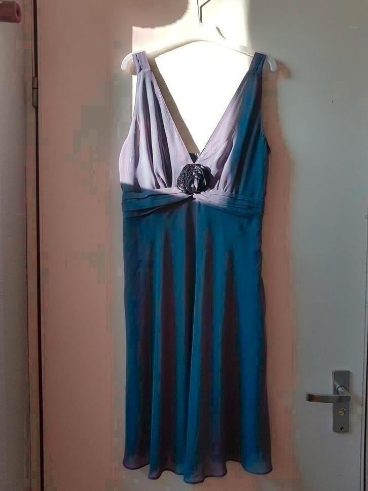 Jurk maat 42, Paars, Maat 42/44 (L), Nieuw, Cocktailjurk