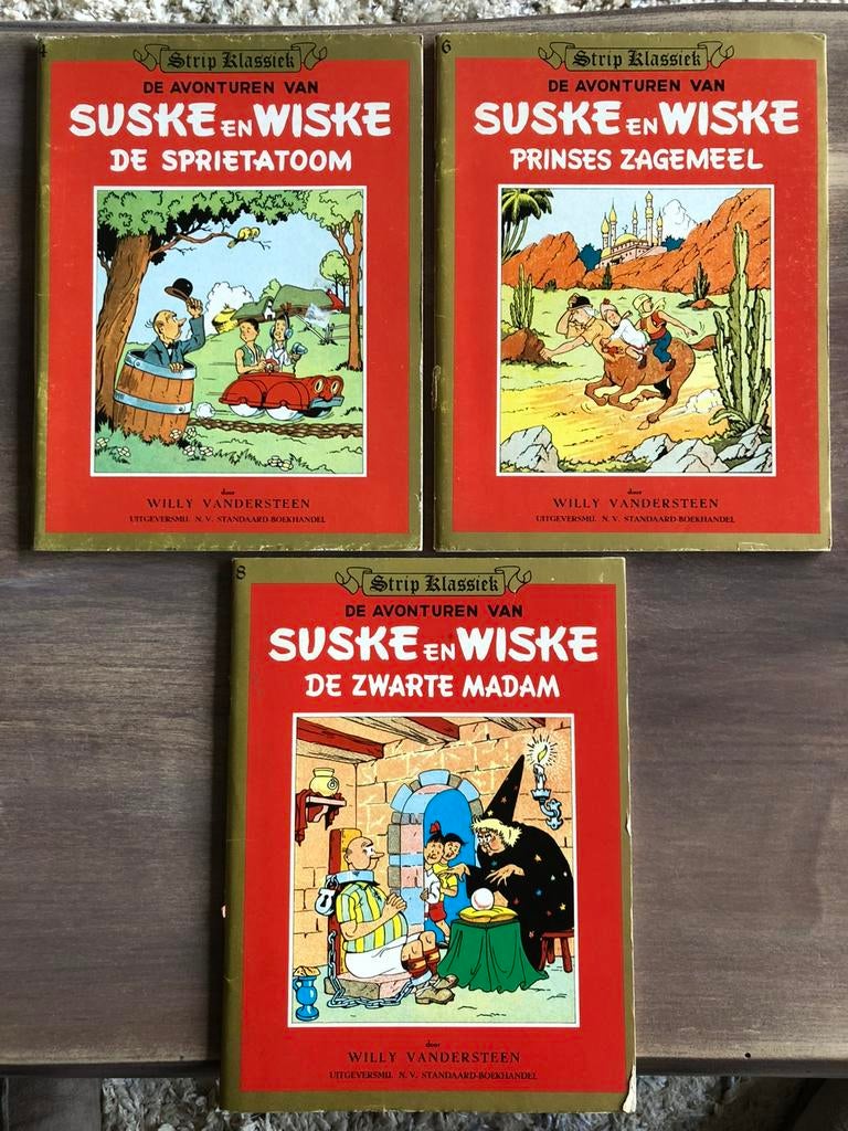 Suske en Wiske klassiek strips, Boeken, Stripboeken, Meerdere stripboeken, Ophalen of Verzenden, Zo goed als nieuw